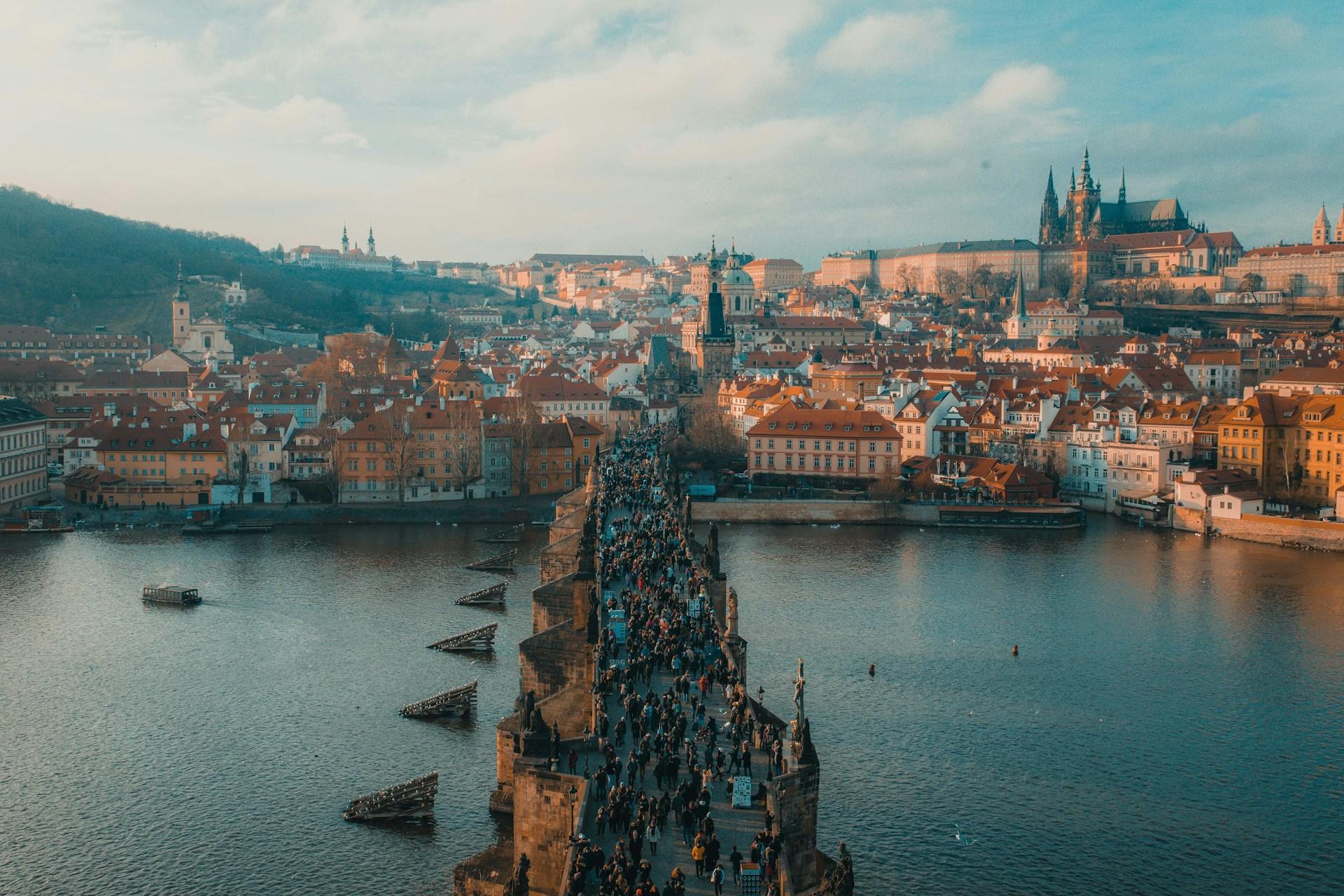 Prague - Harmonie et architecture background